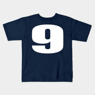 Player Number 9 Kids T-Shirt